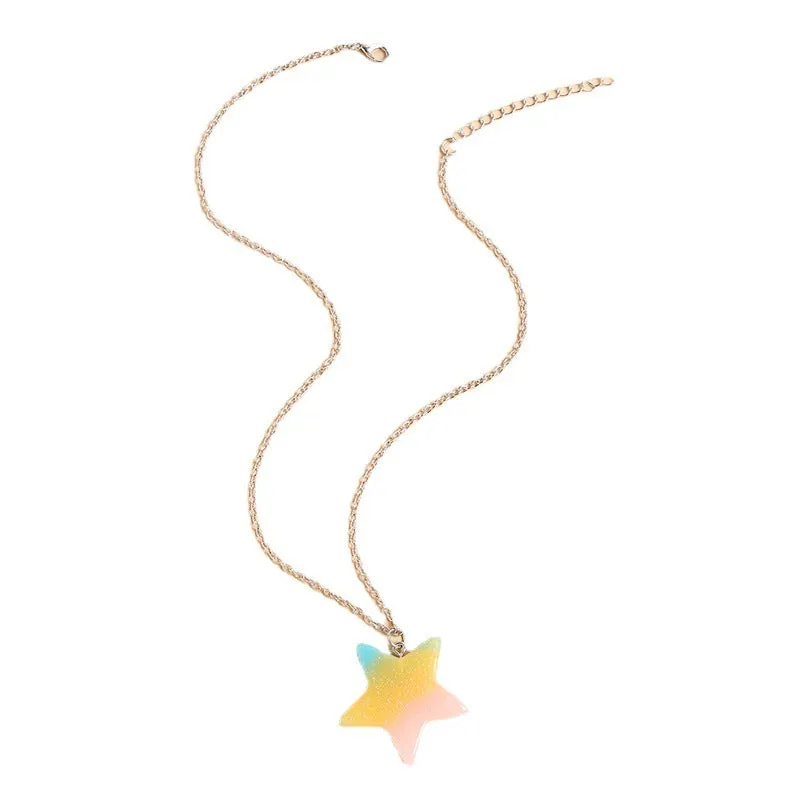 Wholesale Star Moon Alloy Necklaces