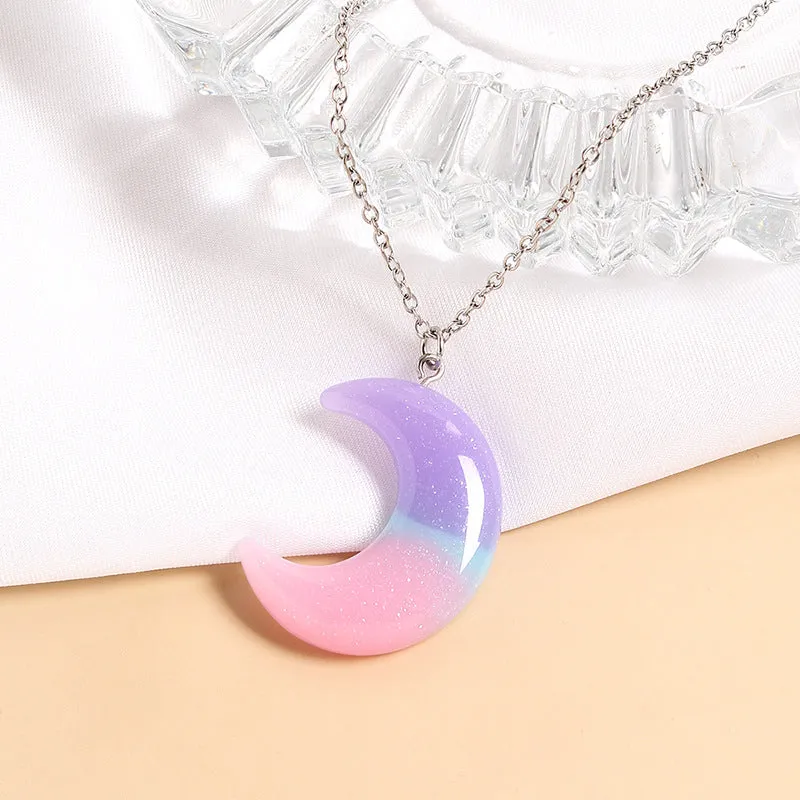 Wholesale Star Moon Alloy Necklaces