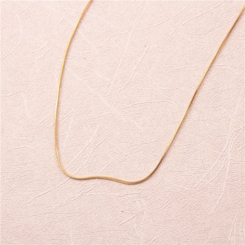 Wholesale Titanium Steel Snake Necklaces