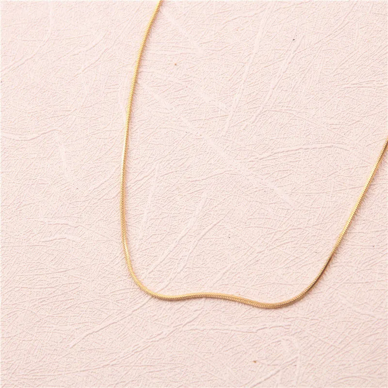 Wholesale Titanium Steel Snake Necklaces